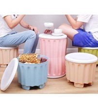 Single Storage Case and Stool 2in1